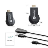 HD 1080P AnyCast M2 Plus Airplay Wifi Display TV Dongle Receiver DLNA Easy Sharing Mini TV Stick for Android IOS WINDOWS