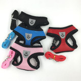 Adjustable Pet Harness With Leash