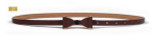 Lady's Slender waist belt han phnom penh bowknot slender waist belt female new belt women fashion thin belts for women