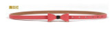 Lady's Slender waist belt han phnom penh bowknot slender waist belt female new belt women fashion thin belts for women