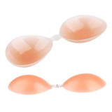 Lady's Sexy Stealth Adhesive Stick On Gel Push Up Bra Invisible Strapless Backless Cup Silicone Bra Bras For Women Bra Brassiere