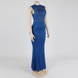 Kostlich Summer Dress Women 2017 Geometric Rhinestone O-Neck Sleeveless Sexy Women Long Dress NightClub Wear Maxi Party Dresses Kostlich Summer Dress Women 2017 Geometric Rhinestone O-Neck Sleeveless Sexy Women Long Dress NightClub Wear Maxi Party Dresses