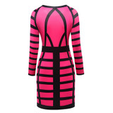 Kostlich Autumn 2017 Women O-Neck Long Sleeve Print Dress Mini Sexy Bodycon Women Dress Plus Size NightClub Wear Bandage Dress Kostlich Autumn 2017 Women O-Neck Long Sleeve Print Dress Mini Sexy Bodycon Women Dress Plus Size NightClub Wear Bandage Dress