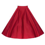 Kostlich 8 Style Flower Print Skirts Womens High Waist 50s Summer Vintage Skirt 2017 Elegant Retro Women Midi Skirt Plus Size