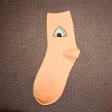 Korean Women Cute Milk Sushi Donut Cotton Socks Kawaii Female Lemon Cake Lemon Food Cartoon Sock Cheap Short Socks