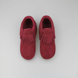 Leather Moccasins Shoes 0-24 Month Genuine Leather Infant Newborn Babys Toddler Moccasins Soft Moccs Shoes Babys Soft Non-slip