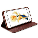 Leather Cases for iPhone 7 Plus 6 6S Plus 5 5S SE Wallet Flip Cover Case for Samsung Galaxy S7 S7 Edge S8 S6 Edge Plus Note 5