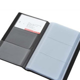 Leather 120 Slot Business Name ID Credit Card Holder Book Case Organizer Hot Sale