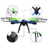 LeadingStar RC Quadcopter 6 Axis Gyro 3D Flip 2.4GHz 4CH RC Quadcopter 0.3MP Camera / 360 Degree Eversion with LED Light zk35