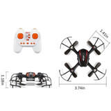 LeadingStar RC Drone X902 Helicopter 2.4GHz Radio Control RC Quadcopter 4CH 6 Axis Gyro 360-degree 3D Rolling LED Light zk30