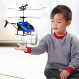 LeadingStar Mini Induction Helicopter Flashing Light Chargeable Aircraft Remote Sensing Plane Toys for Kids zk30