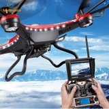 LeadingStar H8D 2.4Ghz 5.8G FPV RC Quadcopter with 2MP Camera FPV Monitor Display RTF RC helicopter Headless Mode LED Light