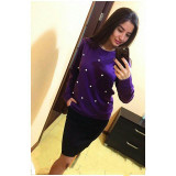 LDZHPS 2017 New Ladies Autumn Long sleeve Pullover Casual Women O-neck Beaded Sweatshirt Fashion Truien Dames Hoodies