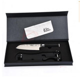 LDZ Kitchen Knife 6 inch Professional Chef Knives Japanese 7CR17 440C High Carbon Stainless Steel Meat Santoku Knife Pakka Wood