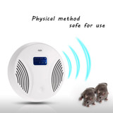 LCD Intelligent Electronic Ultrasonic Mouse Repeller UV Light Rat Electronic Pests Repeller Ultrasonic/Electromagnetic Wave