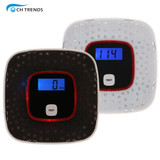 LCD Display Carbon Monoxide Detector CO Gas Alarm Sensor Poisoning CO Gas Tester Human Voice Warning Detector For Alarm System