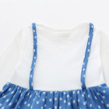 Lawadka Cotton Linen Baby Dress Spring Autumn Baby Girl Dresses Long Sleeve Princess Dress Casual Kids Pleated Dresses