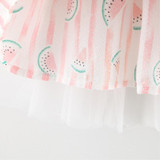 Lawadka Baby Dress Cotton Watermelon Pattern Baby Girls Party Dress Summer Baby Princess Infant Dresses