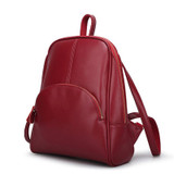 DUDINI Korean Casual Backpack Women Genuine Cow Leather Bag High Quality Women Backpack Mochila Feminina School Bag For Teenager