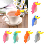 Duckbill Designed Tea Infuser Tea Leaf Strainer Food Grade Silicone Filter Diffuser Tea Herbal Spice Leaf Strainer 6 Colors