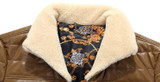 Duck Down Jackets Mens PU Leather Coats Winter Down Parkas Fur Collar Warm Outwear Overcoat Waterproof Snow Clothes 5XL 2017
