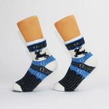 Dual Layer Crew Socks For Women Spring Winter Brand Coolmax Compression X40 Soft Warm Home Ladies Cosy Indoor Nylon Lined Socks