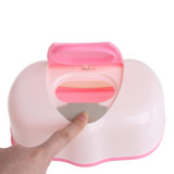 Dry Wet Tissue Paper Case Baby Wipes Napkin Storage Box Plastic Holder Container
