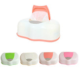Dry Wet Tissue Paper Case Baby Wipes Napkin Storage Box Plastic Holder Container