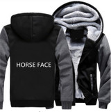 Dropshipping USA Size Men Women Unisex Hoodies Zipper Sweatshirts Jacket Winter Warmth Thicken Hooded Coat
