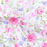 Dropshipping Pink Color ShuanShuo Brand Cotton Bundle Fabric Patchwork Textile Diy Sewing Fabric For Doll Clothes Bags 40*50 cm