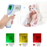 Dropshipping Digital Thermometer Infrared Baby Adult Forehead Non-contact Infrared Thermometer With LCD Backlight Termometro