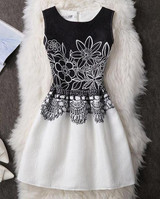 Drop Shipping Women Summer Dress 2017 Vintage Jacquard Printed Sexy Party Vestidos Ladies Bodycon Clothing Mini Dresses PDRSB2