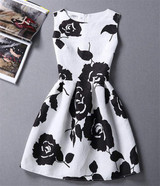 Drop Shipping Women Summer Dress 2017 Vintage Jacquard Printed Sexy Party Vestidos Ladies Bodycon Clothing Mini Dresses PDRSB2