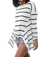 Drop Shoulder Jersey - White