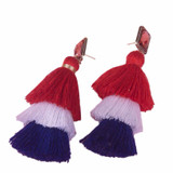 Drop Tassel Earrings