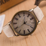 Drop Shippong Lady Hours Clock Reloje  Retro Vogue WristWatch Cowboy Leather Band Analog Quartz Watch