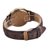 Drop Shippong Lady Hours Clock Reloje Pattern Leather Band Analog Quartz Vogue Wrist Watches
