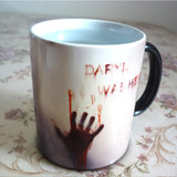 Drop shipping!The Walking Dead Mugs Coffee Tea Milk color changing Ceramic Mug cup