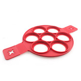Drop shipping 2017 new Fantastic Nonstick Pancake Maker Egg Ring Maker Perfect Pancakes Easy Silicone egg pancake mold