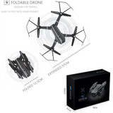 Drones MiNi RC Quadcopter with 2MP Camera Elfie Drone Selfie Altitude Hold Foldable Dron Profesional RC Helicopter Racing Drone