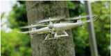 Drone with Camera 2.4G 4CH 4D Droll Big Remote Control Toy 2MP Drone Camera FPV RC Aerial Quadrocopter