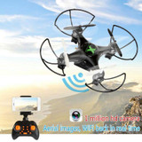 Drone Headless Mode 6 Axis Gyro 2.4GHz 4CH DRONE With 360 Degree Rollover Function One Key Return RC Helicopter WIFI