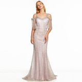 Dressv pink a line long evening dress backless cheap straps half sleeves wedding party formal dress lace evening dresses Dressv pink a line long evening dress backless cheap straps half sleeves wedding party formal dress lace evening dresses