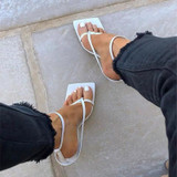 Square Strappy High Heels 7cm and 9cm