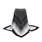 2017 90cm Imitated Silk Scarf Square Brand Scarf Women Satin Designer Ladies Scarves Polyester Hijab Female Dot Bandana Headband