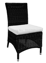 2017 4 Seater rattan dining Garden used wicker furniture Set