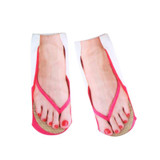 2017 3D Printed Socks Cute Foot Funny Socks Slippers Comfortable Socks Women New