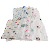 2017 25x25cm Muslin 6 Layers Cotton Baby Wipe Towel Absorbent Soft Baby Handkerchief MAR1_30