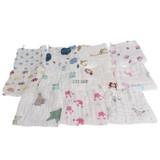 2017 25x25cm Muslin 6 Layers Cotton Baby Wipe Towel Absorbent Soft Baby Handkerchief MAR1_30