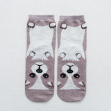 2017 1Pair Candy Color Lovely Dogs Cute cartoon Sox Autumn Summer  Women's Fashion Cotton Tube  Comfortable breathable Socks